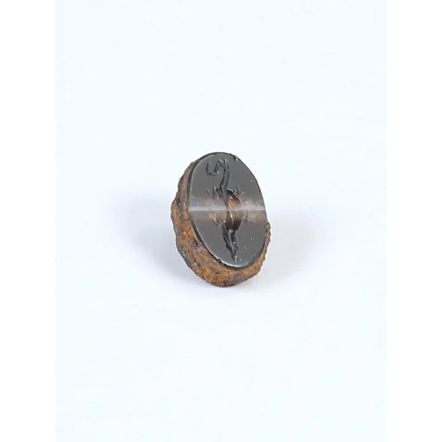 Original Antique (3rd Century Ad) Roman Carved Agate Intaglio For Sale In Chicago - Image 6 of 11