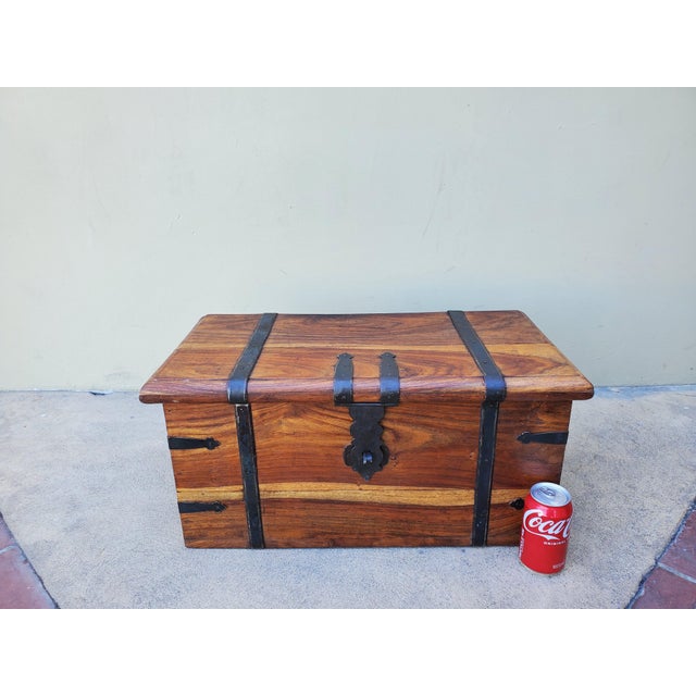 1990s 1990s Solid Wood Chest For Sale - Image 5 of 18