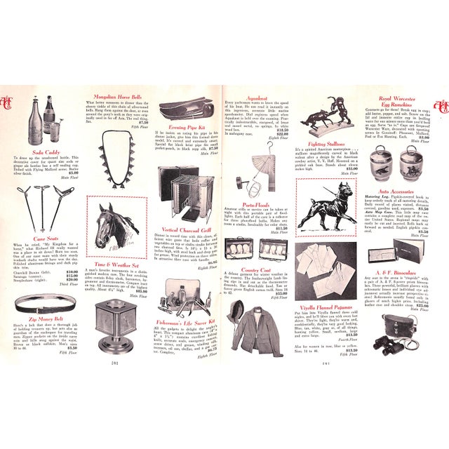 1940s Abercrombie & Fitch the Christmas Trail 1940 Catalog For Sale - Image 5 of 12