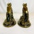 Rustic European 1974 Arts & Crafts Rustic Big Horn Sheep Metal Bookends - A Pair For Sale - Image 3 of 11