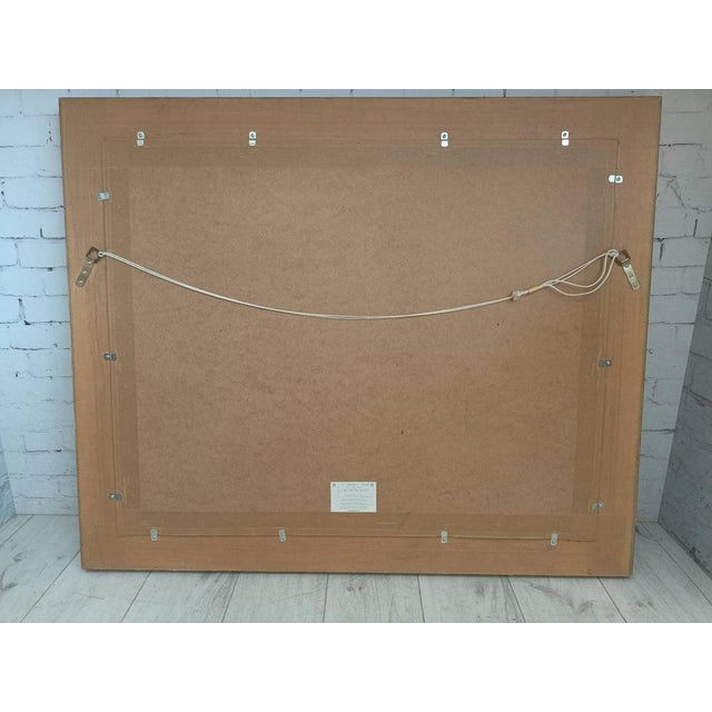 Gordon King, Beach, Large Watercolor, Framed For Sale - Image 13 of 15