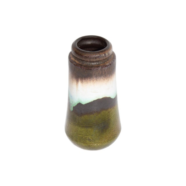 Mid-Century Modern Scheurich Keramik West German Fat Lava Vase For Sale - Image 3 of 6