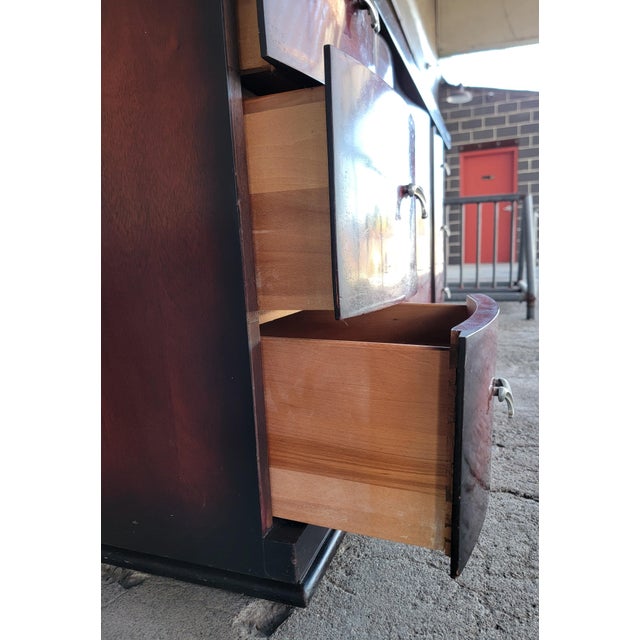 1950s Mid-Century Modern Mahogany Low Dresser For Sale - Image 5 of 18