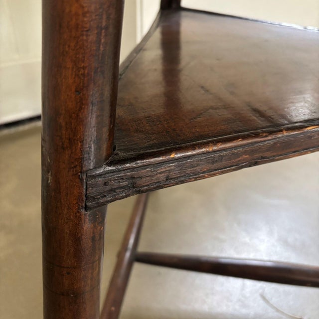 Antique Wooden Tripod Side Table, Late 18th Century For Sale - Image 12 of 13