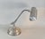MONIX A nice French art deco piano or desk lamp in nickel plated solid brass or bronze made around 1930. The shade partly...