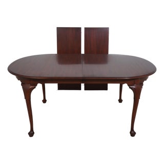 Henkel Harris Model 2205 Cherry Dining Room Table For Sale