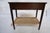 Textile Miramar End Table With Drawer and Rush Shelf From Rooms & Gardens For Sale - Image 7 of 18