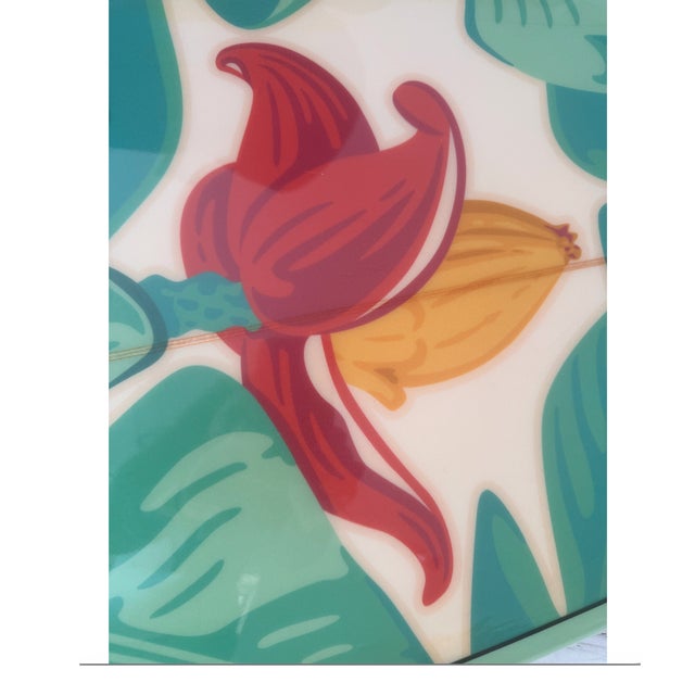 Plastic Designer Wall Art the Beverly Hills Hotel Iconic Banana Leaf Surfboard – Dorchester Collection For Sale - Image 7 of 9