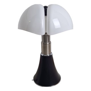 Large Brown Pipistrello 620 Table Lamp by Gae Aulenti for Martinelli Luce, 1980s For Sale