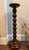 Wood Vintage Monumental Bobbin-Turned Wood Display Pedestal or Plant Stand, 37.5” For Sale - Image 7 of 18