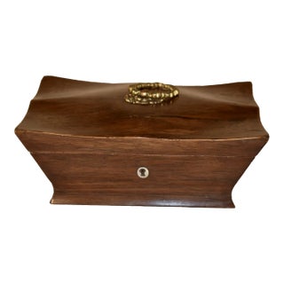 19th Century Shaped Dresser Box For Sale