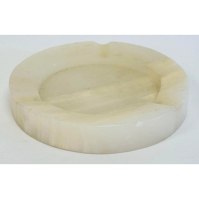 Vintage Large Round Stone Ashtray or Catchall Dish For Sale - Image 4 of 5