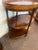 Pair of Three Tiered Burlwood European Butler Tray Top Side Tables For Sale - Image 9 of 11
