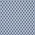 Sample - Schumacher Hammerick Diamond Fabric in Blue For Sale