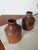 Vintage Alpine Bottles or Vases in Turned Ash Wood, 1960s, Set of 2 For Sale - Image 4 of 18