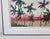 Original Nancy Balyeat Signed Watercolor Moon Palm Trees 1988 For Sale - Image 10 of 11