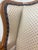 Vintage Country French Fruitwood Upholstered Wingback Chair For Sale In Kansas City - Image 6 of 10