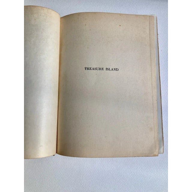Early 20th Century 1911 Illustrated Edition "Treasure Island" Book by Robert Louis Stevenson For Sale - Image 5 of 12