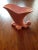 1950s McCoy Usa Pink Ceramic Cornucopia Vase For Sale - Image 4 of 7