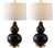 Illuminate your space with the Karlen table lamp set of two. Standing at 28.5 inches, these lamps offer an elegant blend...