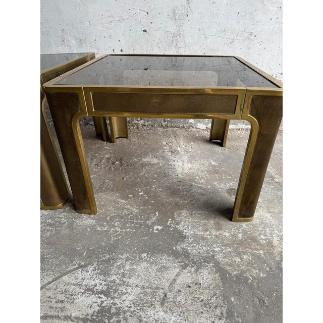 Bronze Side Tables by Peter Van Heeck, Belgium, 1970s For Sale - Image 5 of 10