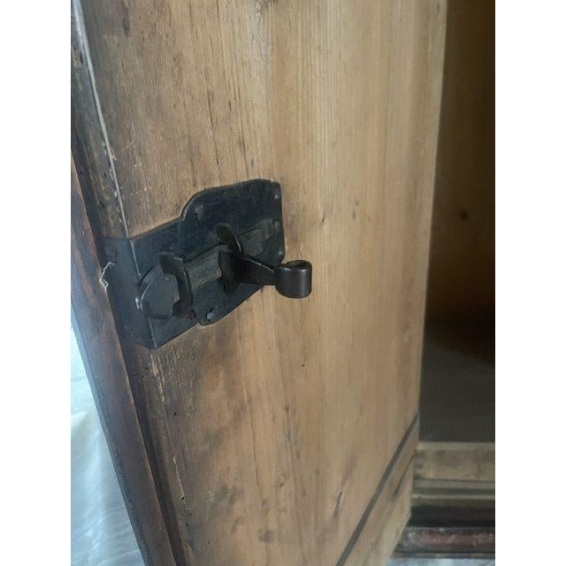 German Two Doors Barok Bauernbemahlt Closet, 1809 For Sale - Image 10 of 16