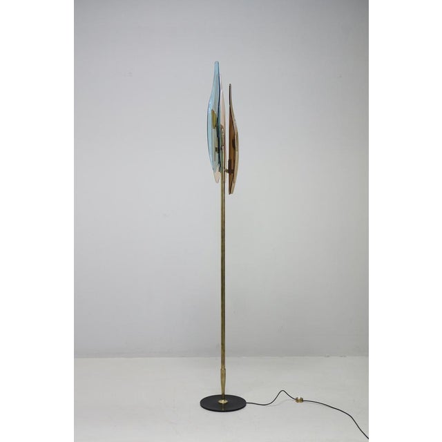 Vintage Dahlia Floor Lamp by Max Ingrand for Fontana Arte, 1958 For Sale - Image 11 of 18