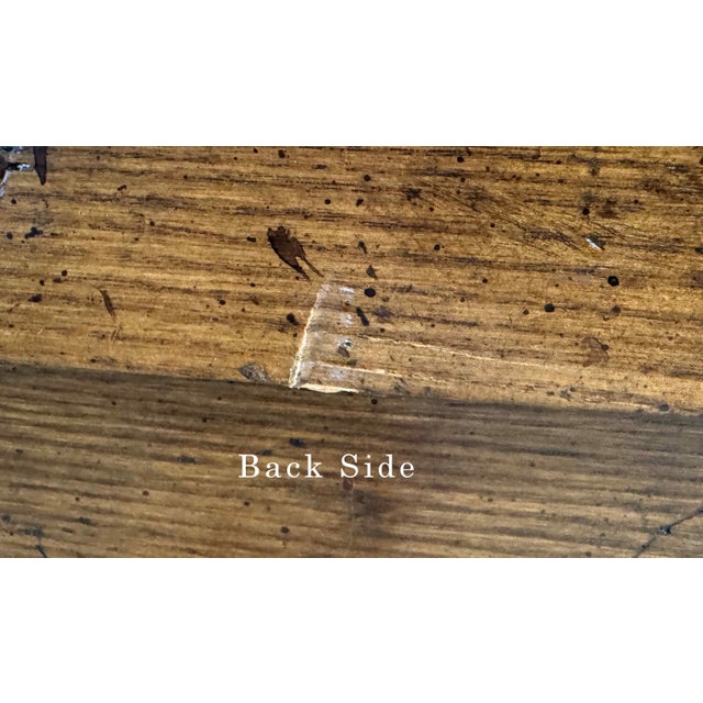 Baker Milling Road French Country Walnut Console Table For Sale - Image 13 of 15