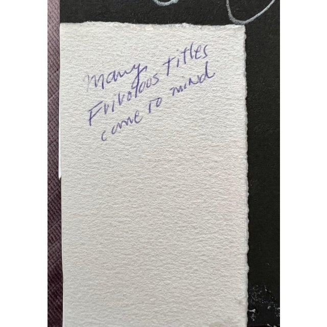 Dan Gilhooley David Gilhooly, Collage, Assemblage Cardstock Painting David Gilhooly California Funk Surrealism, 2012 For Sale - Image 4 of 7