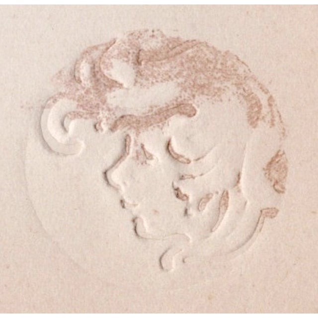 Gaston Darbour, Jeune Fille aux Coquelicots, 1897, Lithograph on Paper For Sale - Image 6 of 10