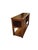 1980s Spanish Revival Hand-Gouged Wood Media Console Credenza With Shelf For Sale In West Palm - Image 6 of 11