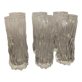 Vintage Italian Drinking Glasses - Set of 6 For Sale