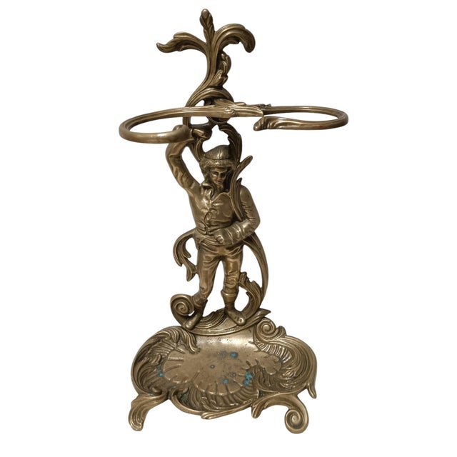 Modern Modern Cane Umbrella Stand, 1930 For Sale - Image 3 of 7