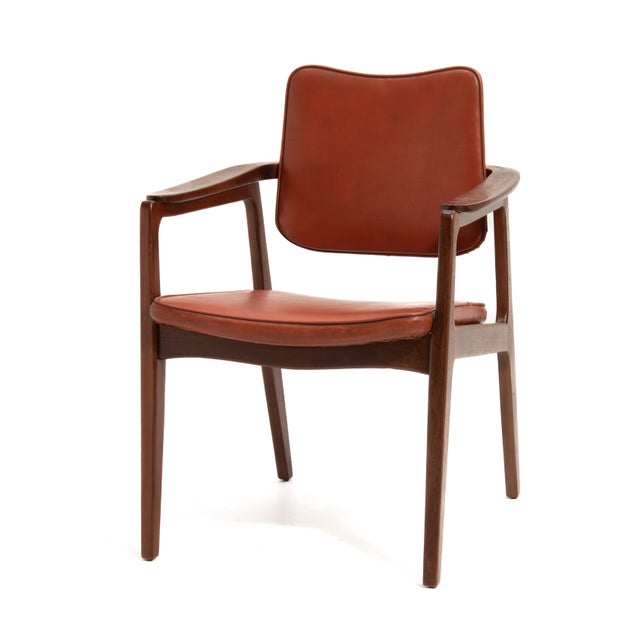 A Mid Century armchair attributed to Sigvard Bernadotte, designed for France & Daverkosen and imported by John Stuart,...