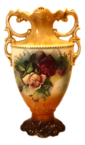 Vintage English Victorian Vase in Ceramic, 1960s