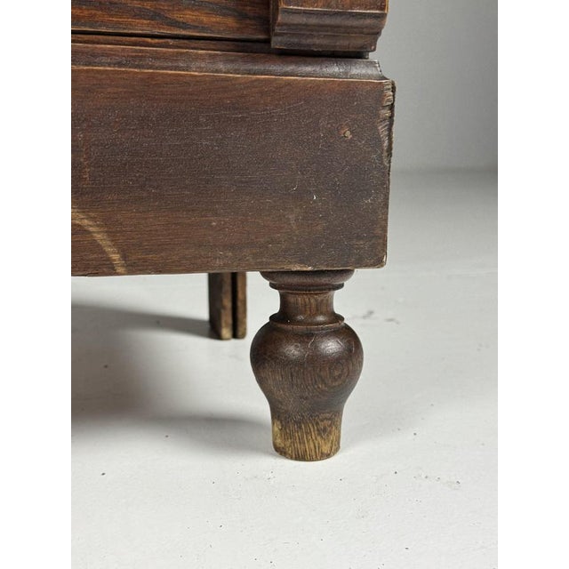 Antique Filing Cabinet with Roller Shutter For Sale - Image 14 of 18