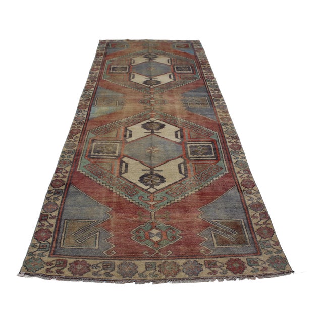 Vintage Rug Runner - 46"x137.5" For Sale