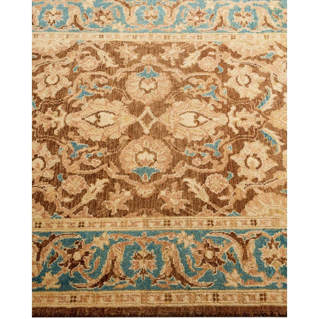 Solo Rugs Ottoman, One-of-a-Kind Hand-Knotted Area Rug - Brown, 3' 1" x 5' 4" For Sale - Image 4 of 8
