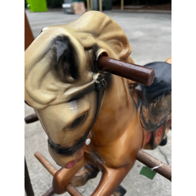 Vintage Children's Wonder Horse Riding Toy For Sale - Image 4 of 8