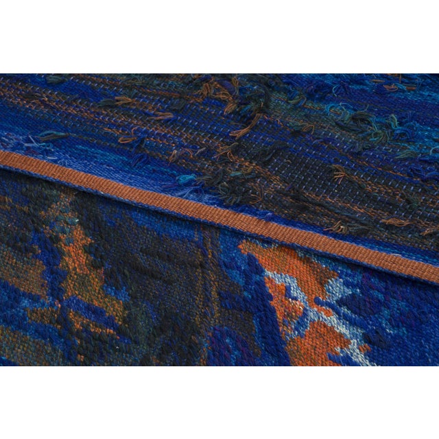 Textile Signed Vintage Swedish Tapestry “Spring by the Sea” by Rug & Kilim, 1975 For Sale - Image 7 of 9
