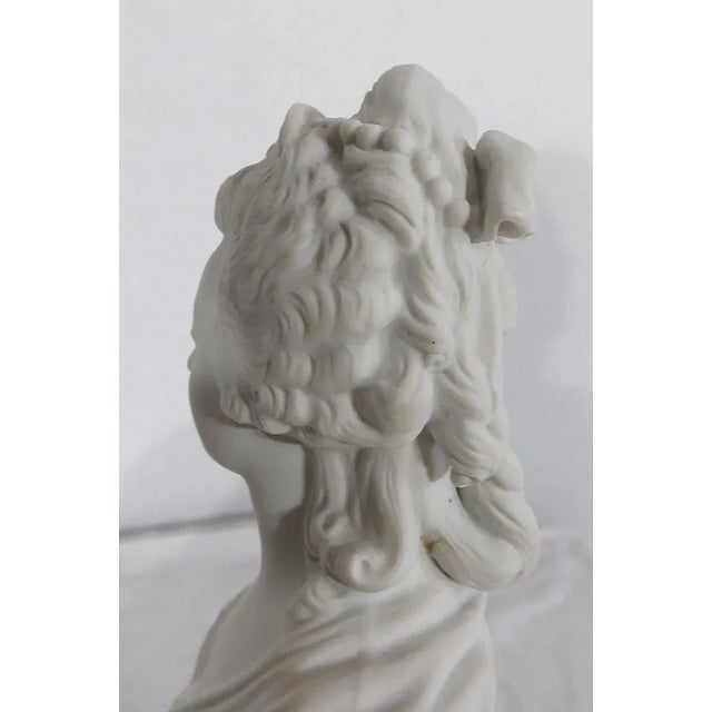 Marie Antoinette Bust in Biscuit Porcelain, 19th-Century For Sale - Image 16 of 18