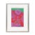 Colorful modern abstract lithograph by modern Texas artist Allan Otho Smith. The work features a series of geometric...
