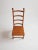 The Vintage Solid Wood Geometric Ladder Back Dining Chairs For Sale In Chicago - Image 6 of 14