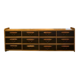 19th Century French Document File Cabinet