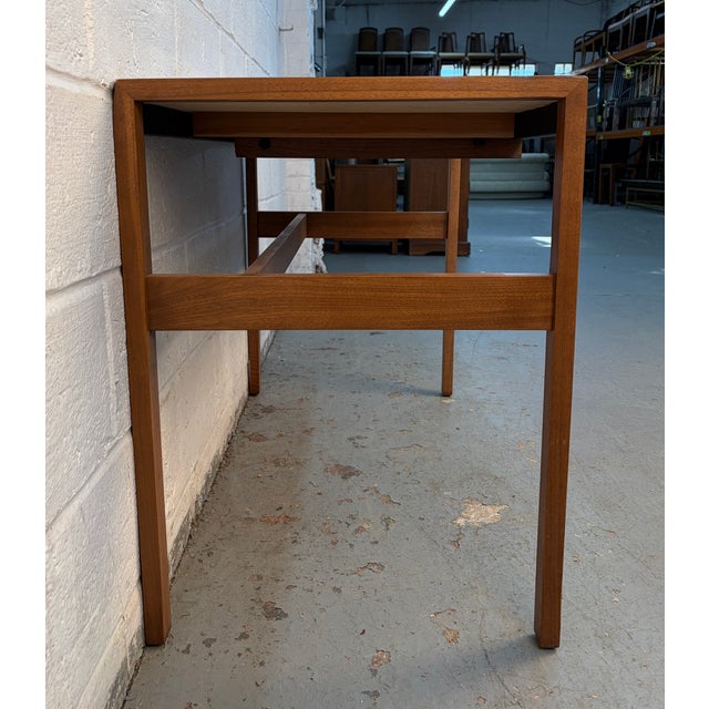 Black Late 20th Century Walnut and Leather "Risom" Desk by Design Within Reach For Sale - Image 8 of 11