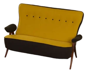 Model 105 Hairpin Sofa by Theo Ruth for Artifort, 1950s