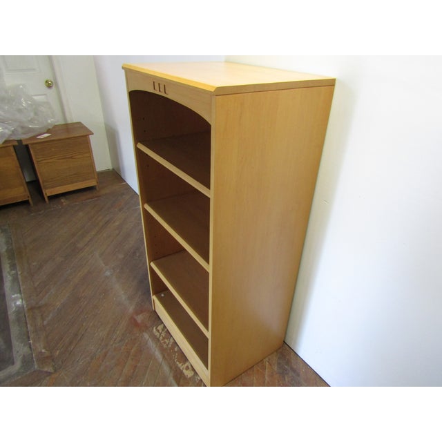 Traditional Ethan Allen American Dimensions Solid Maple Bookshelf For Sale - Image 3 of 9