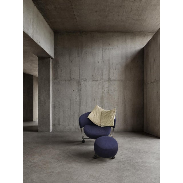 Girotonda Lounge Chairs and Ottoamn by Francesco Binfaré for Cassina, 1990s, Set of 3 For Sale - Image 6 of 9
