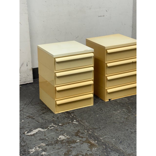 Mid-Century Modern Simon Russel for Kartell Storage Units Circa 1960's, Pair For Sale - Image 3 of 11