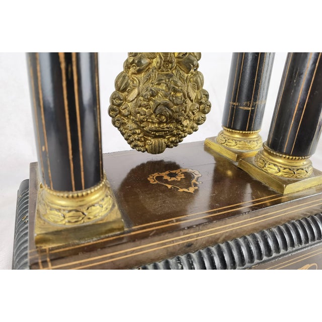 Antique French Pendulum Clock, 1845 For Sale - Image 10 of 18